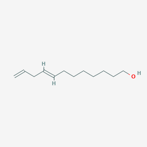 molecular formula C₁₂H₂₂O B1145904 (E)-Dodeca-8,11-dien-1-ol CAS No. 81651-60-7