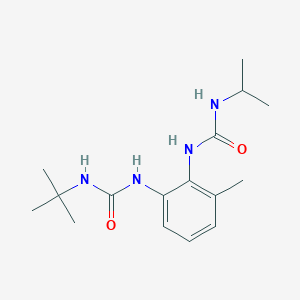 1-(2-[(Tert-butylcarbamoyl)amino]-6-methylphenyl)-3-isopropylurea