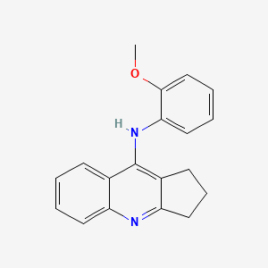 N-(2-methoxyphenyl)-2,3-dihydro-1H-cyclopenta[b]quinolin-9-amine