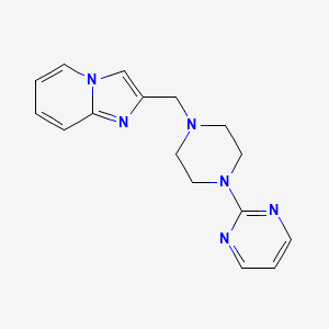 2-(4-{Imidazo[1,2-a]pyridin-2-ylmethyl}piperazin-1-yl)pyrimidine