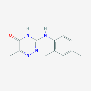 3-[(2,4-Dimethylphenyl)amino]-6-methyl-1,2,4-triazin-5-ol