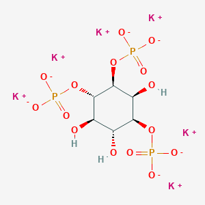 molecular formula C6H9K6O15P3 B1146029 D-肌醇 1,3,4-三磷酸六钾盐 CAS No. 140385-74-6