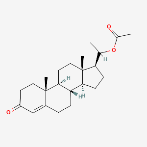 molecular formula C₂₃H₃₄O₃ B1146035 20-Dihydroprogesterone Acetate CAS No. 5062-62-4