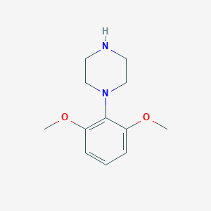 molecular formula C12H18N2O2 B114604 1-(2,6-Dimethoxyphenyl)piperazine CAS No. 148583-59-9
