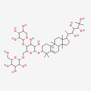 molecular formula C₄₇H₈₀O₁₉ B1146076 苦瓜苷B CAS No. 75799-04-1