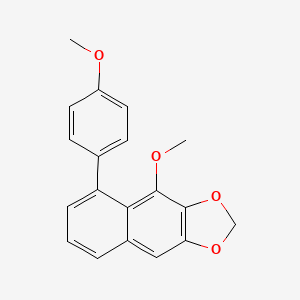 4-Methoxy-5-(4-methoxyphenyl)-2H-naphtho[2,3-d][1,3]dioxole