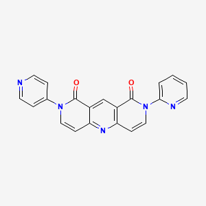 2-(pyridin-2-yl)-8-(pyridin-4-yl)pyrido[4,3-b][1,6]naphthyridine-1,9(2H,8H)-dione