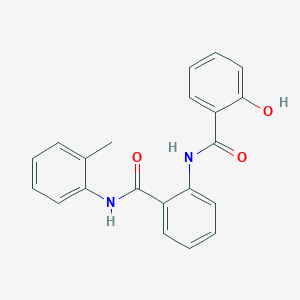 2-hydroxy-N-{2-[(2-methylphenyl)carbamoyl]phenyl}benzamide