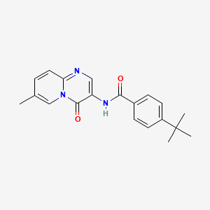 4-tert-butyl-N-(7-methyl-4-oxo-4H-pyrido[1,2-a]pyrimidin-3-yl)benzamide