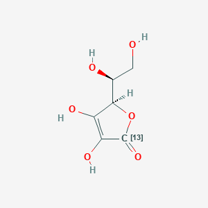 B1146135 L-ascorbic acid-1-13C CAS No. 178101-88-7