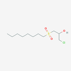 1-Chloro-3-(octylsulfonyl)propan-2-ol