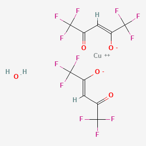 molecular formula C10H4CuF12O5 B1146150 六氟乙酰丙酮合铜(ii)水合物,98 CAS No. 155640-85-0