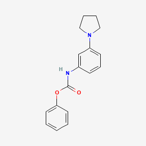 Phenyl [3-(pyrrolidin-1-yl)phenyl]carbamate