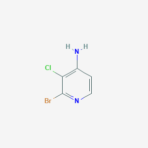 molecular formula C5H4BrClN2 B114621 2-Bromo-3-chloropyridin-4-amine CAS No. 610277-13-9
