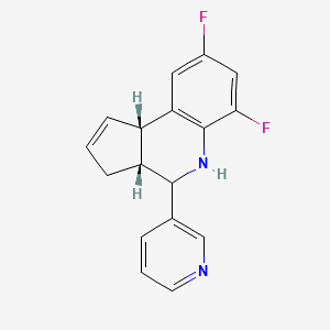 molecular formula C17H14F2N2 B1146221 Golgicide A CAS No. 1139889-93-2