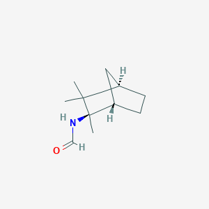 molecular formula C₁₁H₁₉NO B1146237 N-(2,3,3-Trimethylbicyclo[2.2.1]heptan-2-yl)formamide CAS No. 86351-88-4