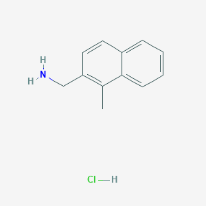 B1146241 (1-Methylnaphthalen-2-yl)methanamine hydrochloride CAS No. 381236-32-4