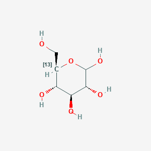 molecular formula C₅¹³CH₁₂O₆ B1146259 D-葡萄糖-5-13C CAS No. 120388-24-1