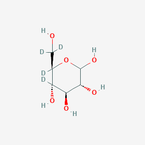 B1146263 D-[4,5,6,6'-2H4]glucose CAS No. 478529-49-6
