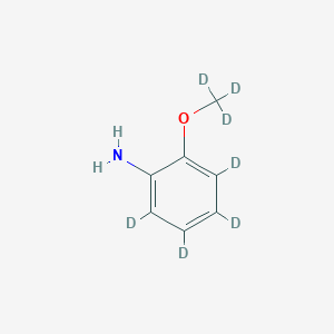 molecular formula C₇D₇H₂NO B1146287 o-Anisidine-d7 CAS No. 1219803-70-9