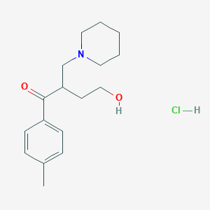 B1146328 Hydroxymethyl Tolperisone Hydrochloride CAS No. 352233-14-8