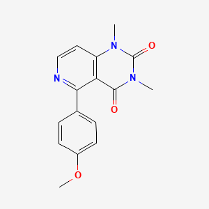 5-(4-Methoxyphenyl)-1,3-dimethylpyrido[4,3-d]pyrimidine-2,4-dione