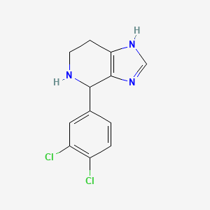 4-(3,4-Dichlorophenyl)-3H,4H,5H,6H,7H-imidazo[4,5-c]pyridine