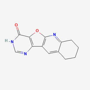 17-oxa-2,12,14-triazatetracyclo[8.7.0.03,8.011,16]heptadeca-1(10),2,8,11(16),12-pentaen-15-one