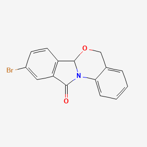 9-bromo-5H-isoindolo[2,1-a][3,1]benzoxazin-11(6aH)-one