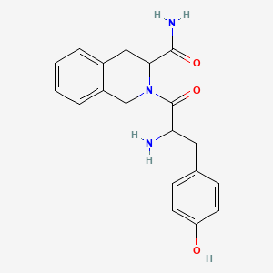 molecular formula C19H21N3O3 B1146390 Tyr-Tic-NH2 CAS No. 154121-70-7