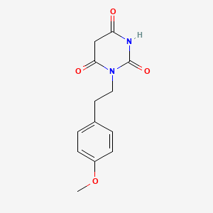 1-(4-methoxyphenethyl)-2,4,6(1H,3H,5H)-pyrimidinetrione