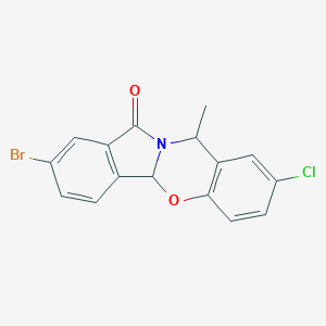 2-bromo-8-chloro-10-methyl-10H-isoindolo[1,2-b][1,3]benzoxazin-12(4bH)-one