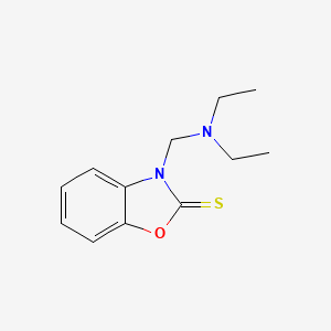 3-[(diethylamino)methyl]-1,3-benzoxazole-2(3H)-thione