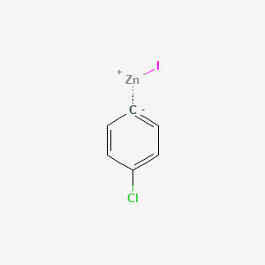 molecular formula C6H4ClIZn B1146478 4-Chlorophenylzinc iodide CAS No. 151073-70-0