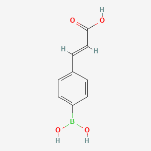 molecular formula C9H9BO4 B1146531 4-(羧基乙烯基-2-基)苯硼酸 CAS No. 151169-68-5