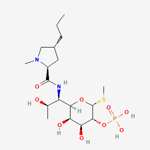 molecular formula C₁₈H₃₅N₂O₉PS B1146538 林可霉素 2-磷酸酯 CAS No. 27480-30-4