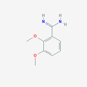 molecular formula C9H12N2O2 B114655 2,3-二甲氧基苯甲酰胺 CAS No. 144650-01-1