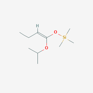 B1146571 ((1-Isopropoxybut-1-en-1-yl)oxy)trimethylsilane CAS No. 1346606-32-3