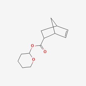 molecular formula C13H18O3 B1146585 2-四氢吡喃基 5-降冰片烯-2-羧酸酯 CAS No. 154924-11-5