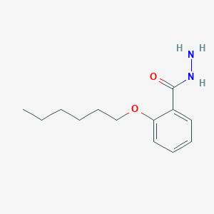 molecular formula C13H20N2O2 B11465910 2-(Hexyloxy)benzohydrazide 