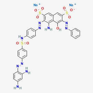 molecular formula C34H26N10Na2O9S3 B1146624 酸性黑 234 CAS No. 157577-99-6