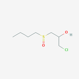 1-(Butylsulfinyl)-3-chloropropan-2-ol