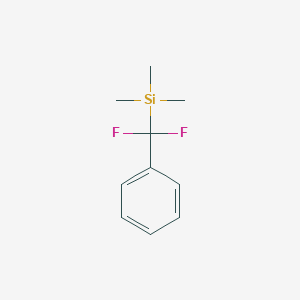 molecular formula C10H14F2Si B114667 [Difluoro(phenyl)methyl](trimethyl)silane CAS No. 149021-01-2