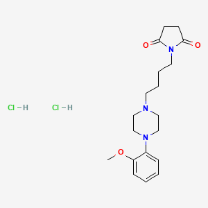 molecular formula C19H29Cl2N3O3 B1146670 MM 77 二盐酸盐 CAS No. 159311-94-1
