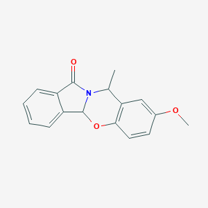 8-methoxy-10-methyl-10H-isoindolo[1,2-b][1,3]benzoxazin-12(4bH)-one