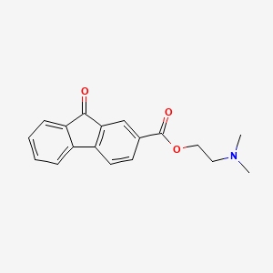 2-(dimethylamino)ethyl 9-oxo-9H-fluorene-2-carboxylate