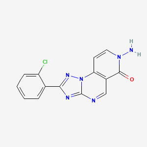 7-amino-2-(2-chlorophenyl)pyrido[3,4-e][1,2,4]triazolo[1,5-a]pyrimidin-6(7H)-one