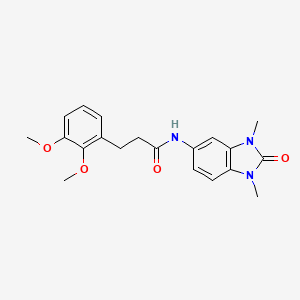 3-(2,3-dimethoxyphenyl)-N-(1,3-dimethyl-2-oxo-2,3-dihydro-1H-benzimidazol-5-yl)propanamide