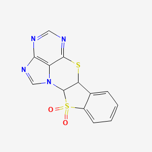 3λ6,11-dithia-1,13,15,17-tetrazapentacyclo[10.6.1.02,10.04,9.016,19]nonadeca-4,6,8,12,14,16(19),17-heptaene 3,3-dioxide