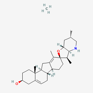 molecular formula C₅₈H₈₈N₂O₁₀ B1146800 Cyclopamine Tartrate CAS No. 1178510-81-0
